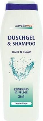 Produktbild Marvita med Duschgel & Shampoo 250ml (250 ml, Flüssiges Shampoo)