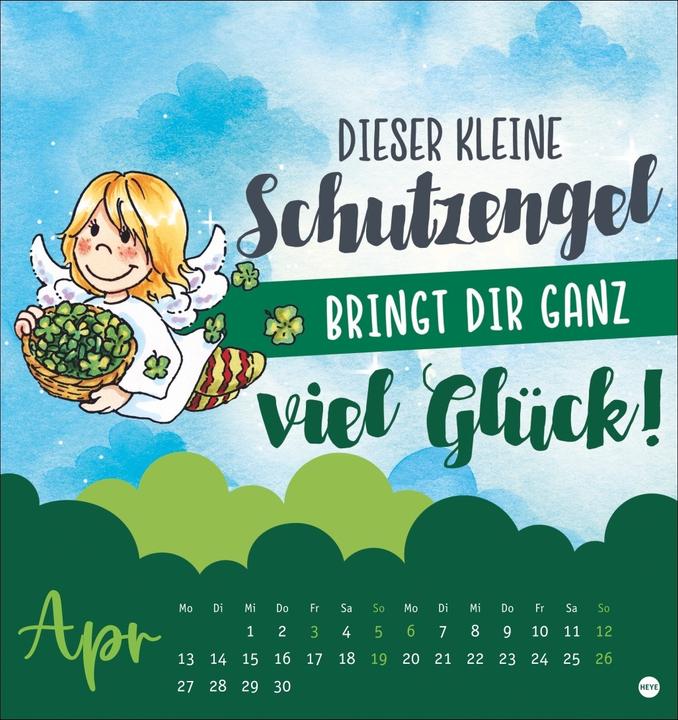 Produktbild SchutzengelPostkartenkalender2026 (Harter Einband, Deutsch)