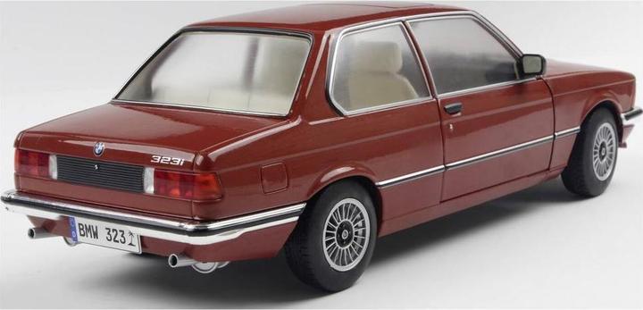 Actual product image Solido 1:18 BMW E21 323I kastanien rot met.
