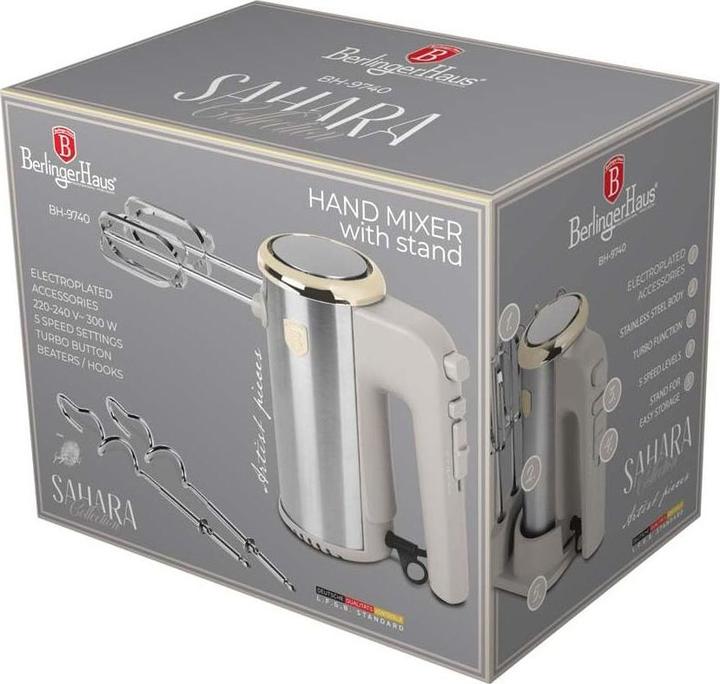 Produktbild BerlingerHaus Haus Handmixer Sahara Collection (300 W)