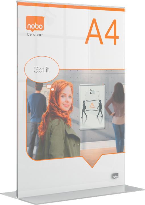 Immagine prodotto Nobo Premium Plus Display da tavolo in acrilico (A4)