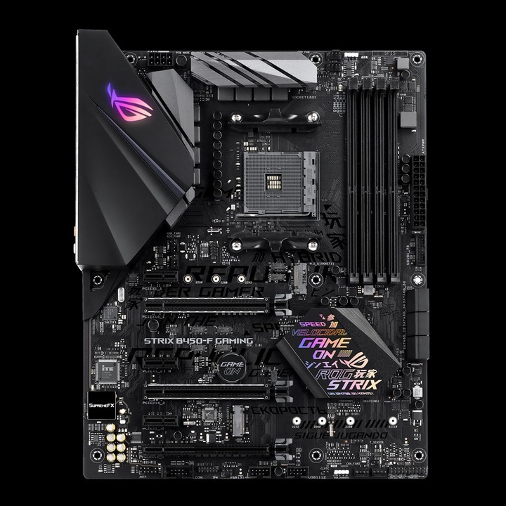 Image du produit ASUS ROG Strix B450-F Jeux (AM4, AMD B450, ATX)