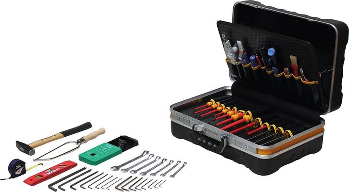 Actual product image Bernstein Electrician tool box equipped 64tei (64 pieces)
