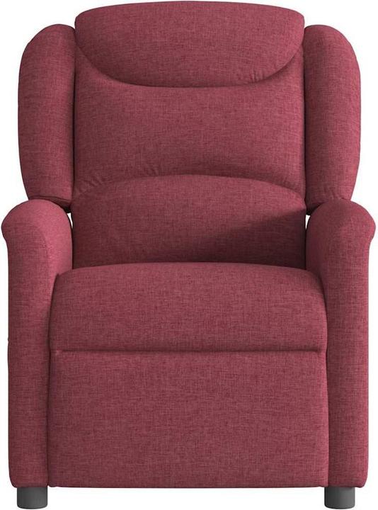 Immagine prodotto VidaXL Sedia da massaggio elettrica in tessuto rosso vino