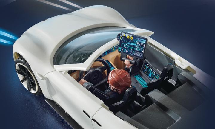 Actual product image Playmobil Rex Dasher's Porsche Mission E (70078)