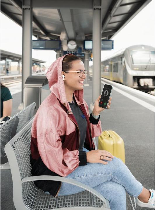 Image du produit Hama Passion Clear II Ecouteurs intra-auriculaires blanc (ANC, 20 h, Sans fil)