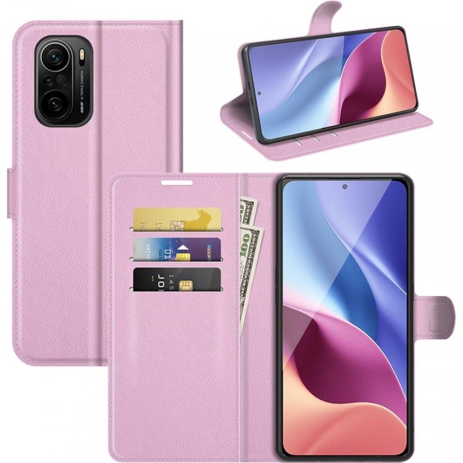 Screenguard Xiaomi Poco F3 Leather Guard Lederhülle (Xiaomi Poco F3), Smartphone Hülle, Rosa
