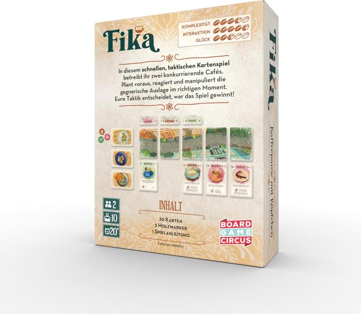 Produktbild Board Game Circus Fika (Deutsch, 2 Spieler)
