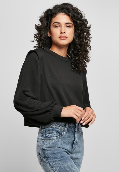 Image du produit Urban Classics Ladies Padded Shoulder Modal Terry Crewneck (4XL)