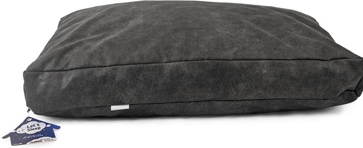 Produktbild Kerbl Let's Sleep Plush Pillow Hundebett L Anthrazit (Hund)