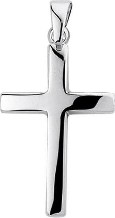 Marie Celeste Hanger Cross - Gold (14-karätiges Weissgold)