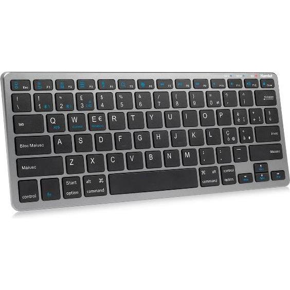 Hamlet XKK400CWB-IT (Italiano, Senza fili), Tastiera, Nero