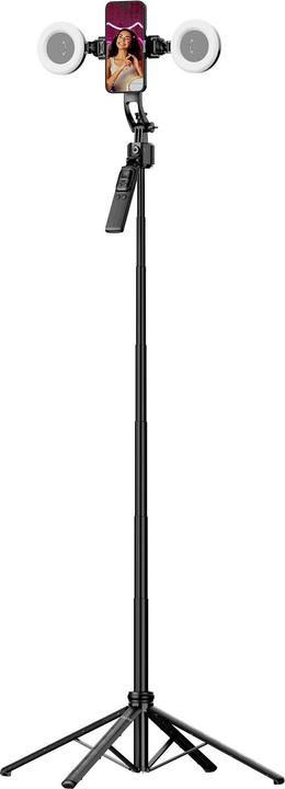 Immagine prodotto Rollei Quadpod | mit AI Tracking | Easy Creator (Materiale sintetico, Metallo)