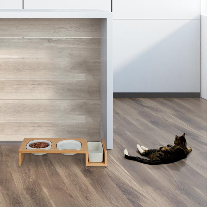 Productafbeelding Relaxdays Kattenvoerstation (0.40 l)