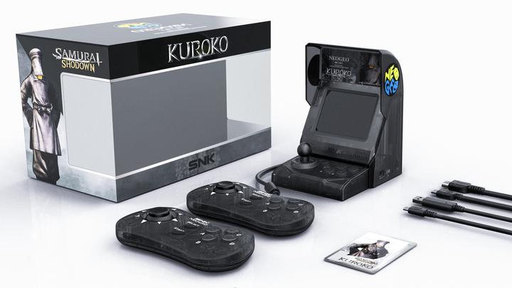 Actual product image SNK Neo Geo Mini - Samurai Shodown Kuroko Limited Edition (black)