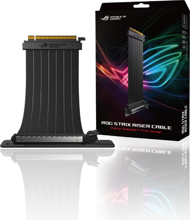 Actual product image ASUS ROG Strix PCI-E x16 Riser ribbon cable (24 cm)