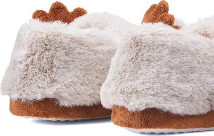 Actual product image La Redoute Collections Hausschuhe mit Rentierkopf (26)