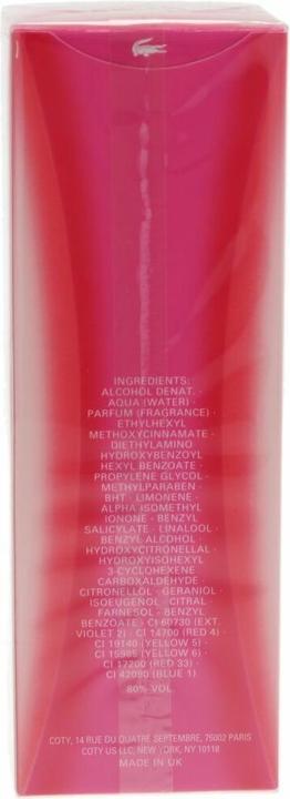 Actual product image Lacoste Touch of Pink (Eau de toilette, 90 ml)