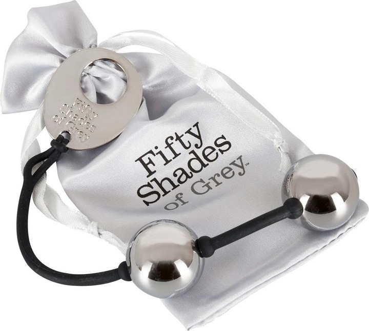 Productafbeelding Fifty Shades of Grey Inner Goddess zilveren plezierballen