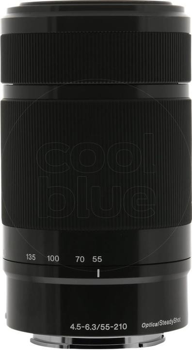 Actual product image Sony E 55-210mm f/4.5-6.3 OSS (Sony E, APS-C / DX)