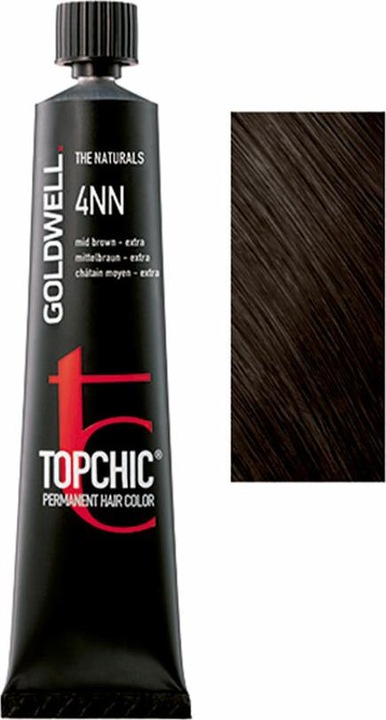 Actual product image Goldwell Topchic (4NN medium brown extra)