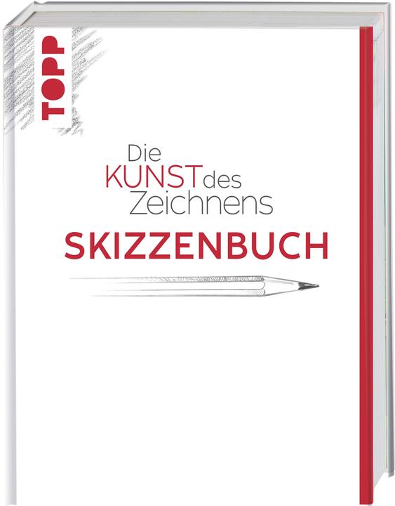 Actual product image Die Kunst des Zeichnens Skizzenbuch (German, cheeky publisher, 2022)