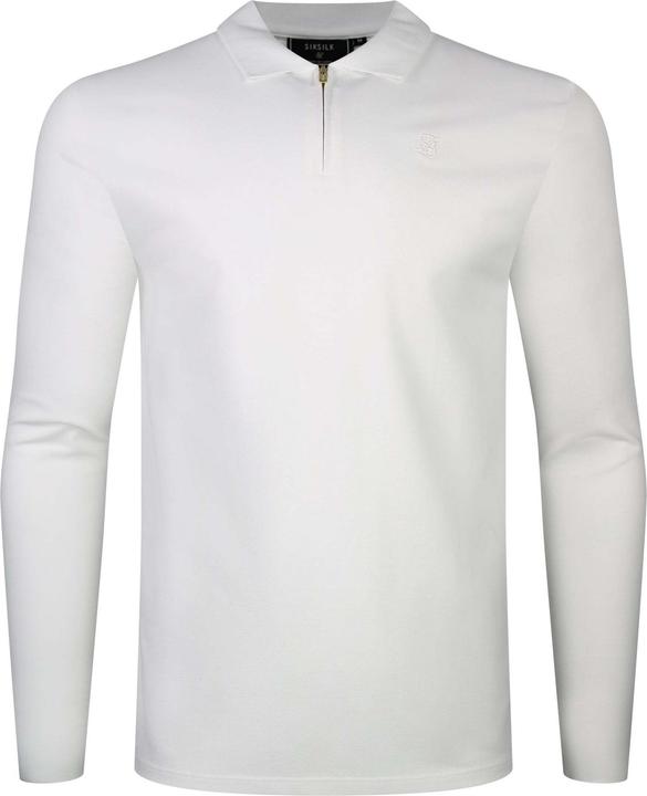 Produktbild Siksilk Langarmpolo Longlseeved Zip (L)