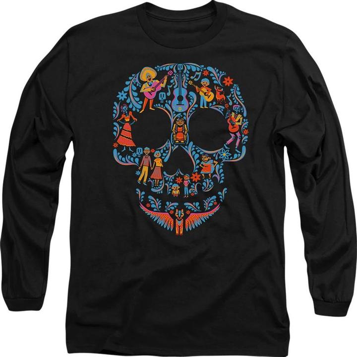 Actual product image La Maison du Coco Unisex Adult Day Of The Dead Rivera Family Skull T-Shirt (XXL)