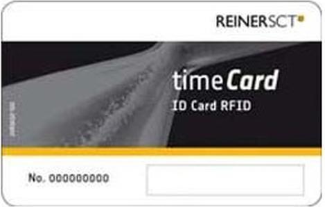 Image du produit ReinerSCT Cartes à puce timeCard 100 (DES)
