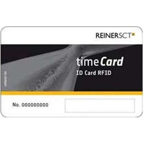 ReinerSCT, Zeiterfassungssystem, timeCard Chipkarten 100 (DES)
