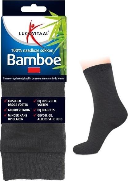 Actual product image Lucovitaal Bamboo Socks (Single pack, 43 - 46)