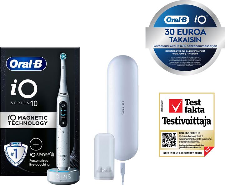 Actual product image Oral-B iO10 (Oscillating toothbrush)