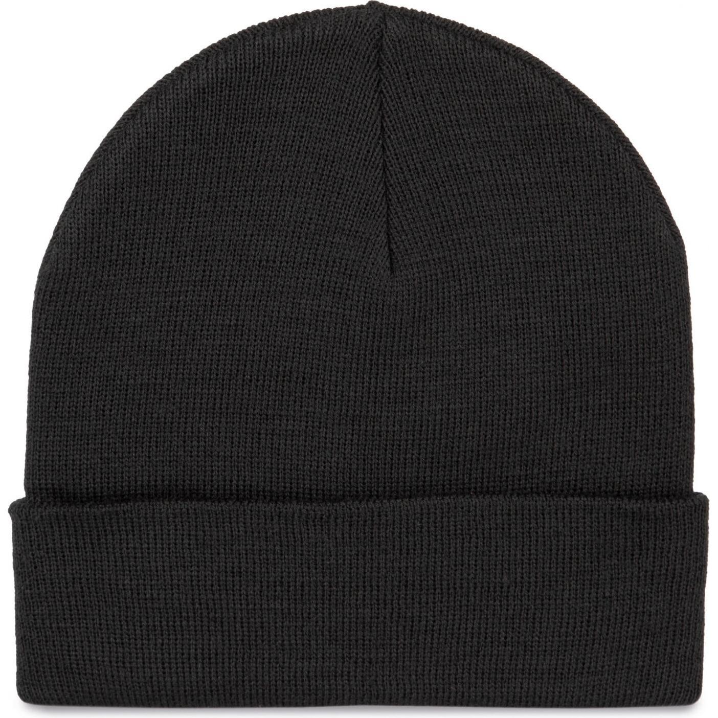 K-up, Herren, Mütze, Feinmaschige Mütze, Schwarz