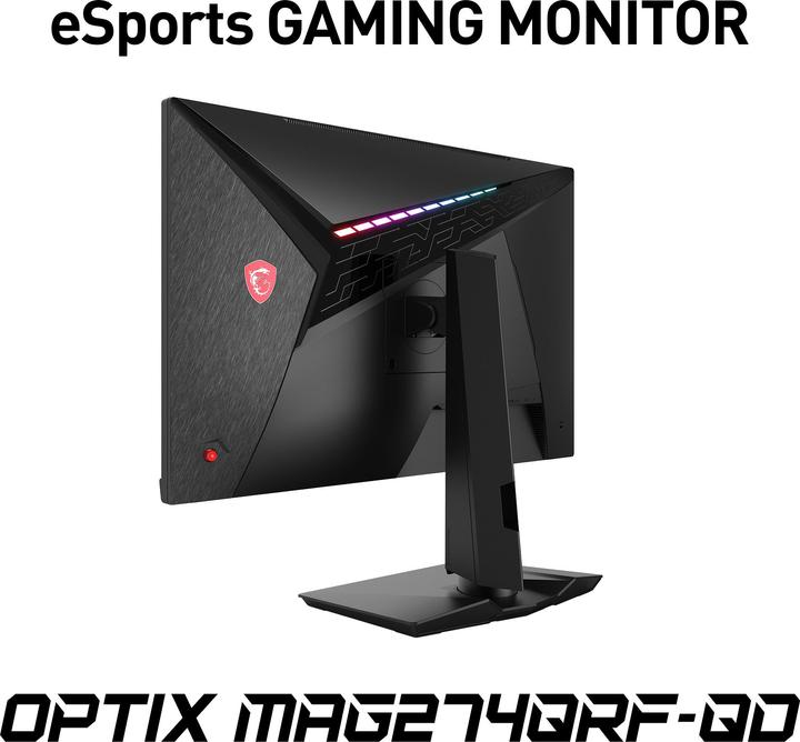 Produktbild MSI Optix MAG274QRF-QD (2560 x 1440 Pixel, 27")