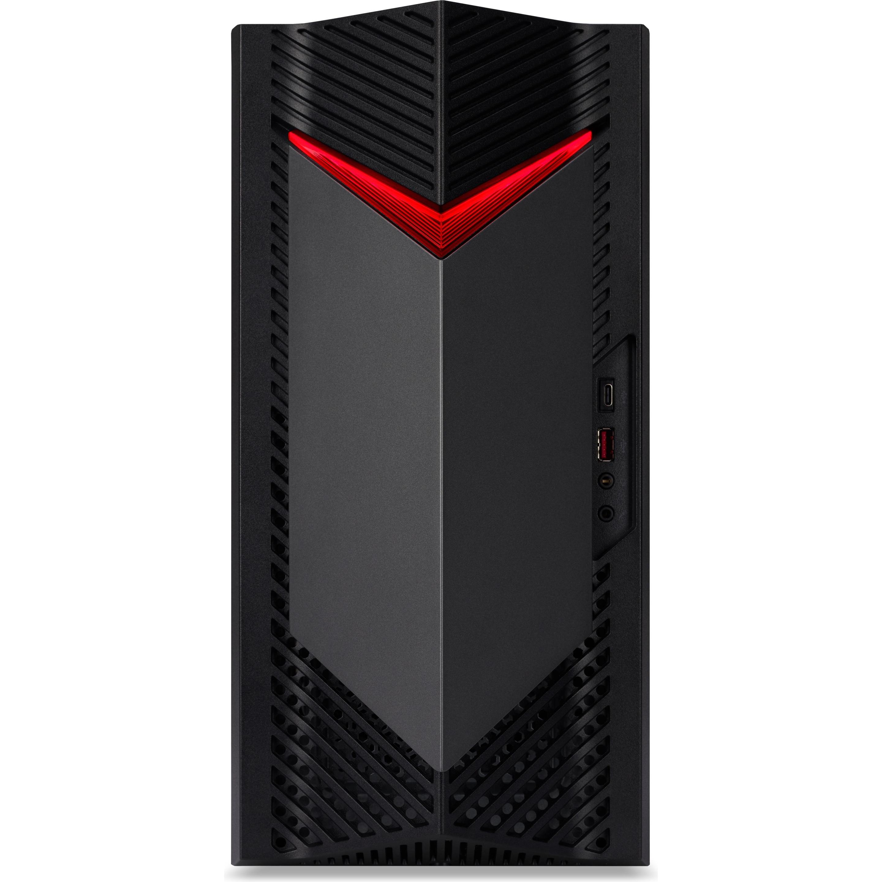 Acer Nitro 50 (Intel Core i7-14700F, 16 GB, 512 GB, GeForce RTX 4060), PC, Schwarz
