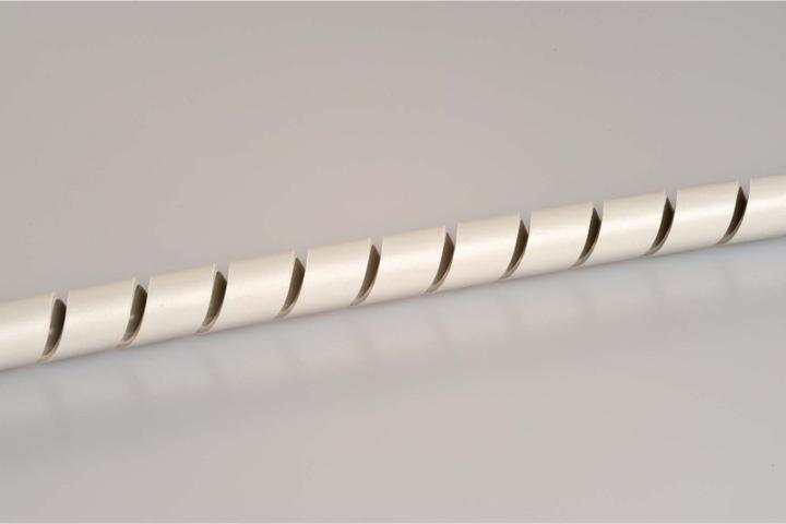 Produktbild HellermannTyton Spiral wrap Flame Protect SBPEFR16 White (Kabelschlauch, 3000 cm)