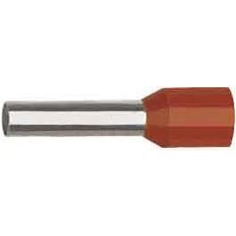 Thumbnail - Klauke, Kabelverbindung, 17418 Aderendhülse 4 mm² x 18 mm Orange 100 St.