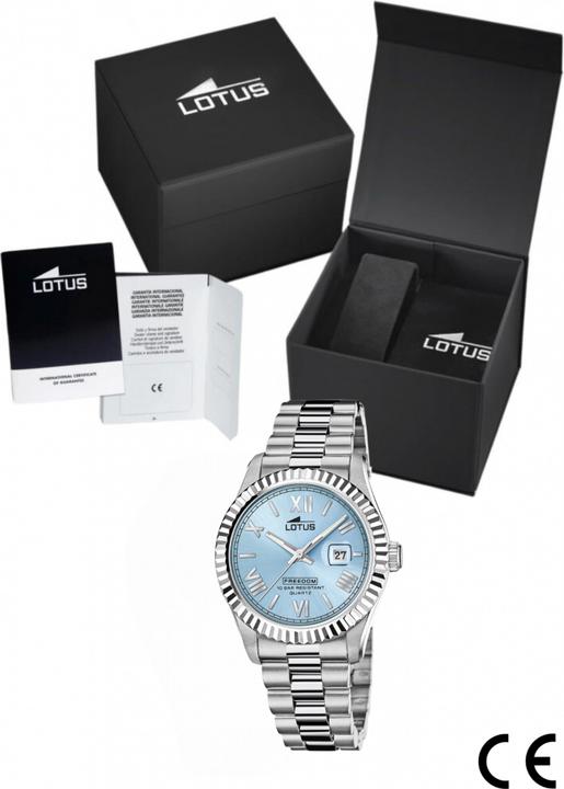 Actual product image Lotus Freedom Men'S Watch With Blue Dial (41.50 mm)