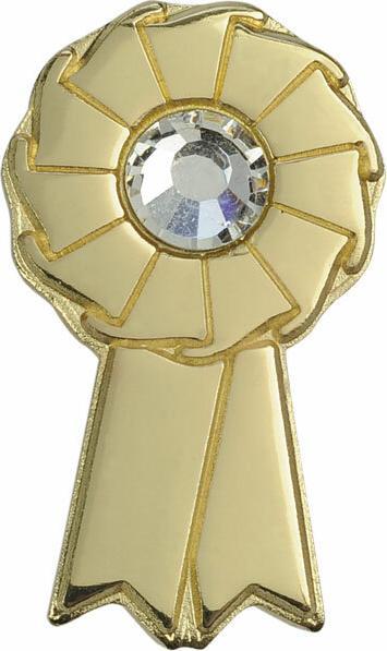 Immagine prodotto Tattini Spilla a coccarda con strass