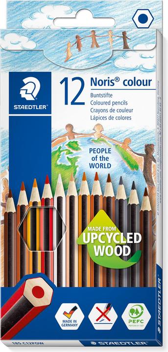 Produktbild Staedtler Noris colour 185 Buntstift Kartonetui mit 12 Stück, sortiert, Sonderedition (12x)
