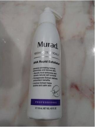 Actual product image Murad Sales Age Reform AHA Rapid Exfoliator 118ml (Cleansing scrub, 120 ml)