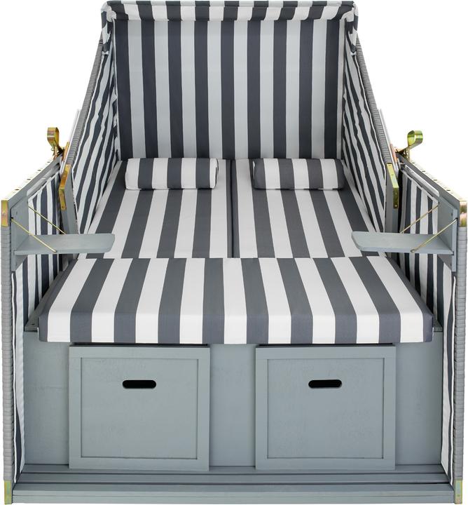 Produktbild tectake Strandkorb inkl. Schutzhülle