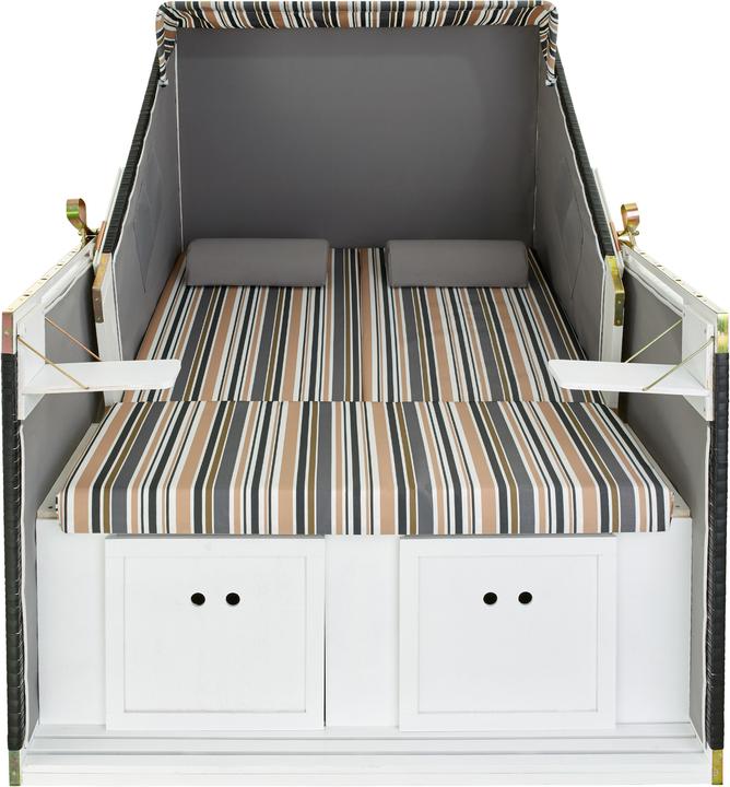 Produktbild tectake Strandkorb inkl. Schutzhülle