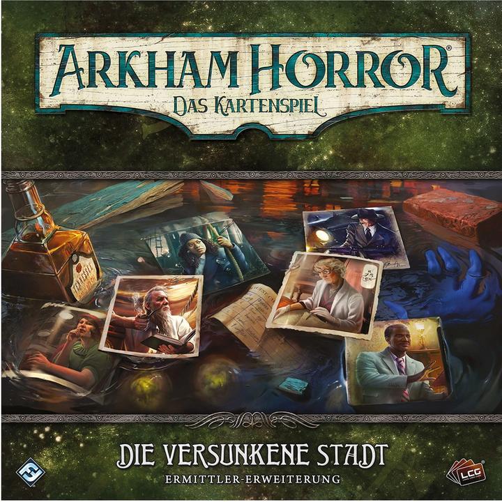 Actual product image FFG FFGD1183 - Arkham Horror: The Card Game - The Sunken City (Investigator Expansion) (German, 1 - 4 Players)