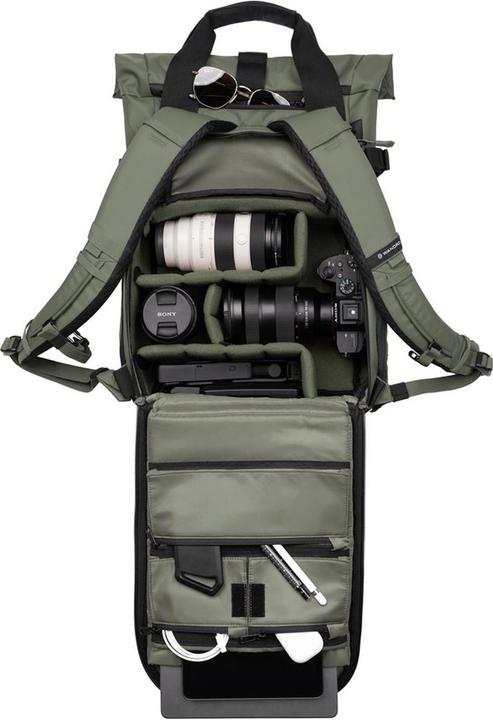 Actual product image Wandrd PRVKE 31L Wasatch Green Photo Bundle V4 (Photo backpack, 31 l)
