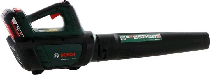 Productafbeelding Bosch Home & Garden Geavanceerde bladblazer 36V-750 2.0Ah ( Inclusief batterij en oplader ) (Oplaadbare batterij, Bladblazer)