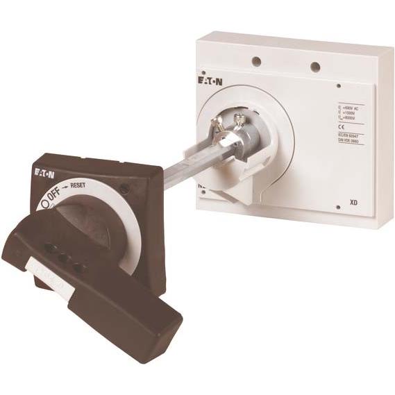 Eaton Electric GmbH Türkupplungsdrehgriff abschliessbar NZM3-XTVD, Taster + Schalter, Schwarz