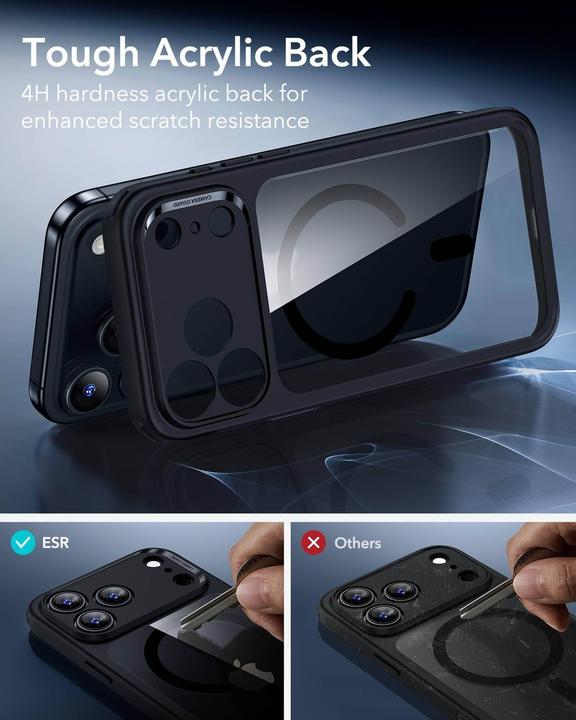 Produktbild ESR Classic Hybrid Magnetic Case (Camera Control) (Apple iPhone 17 Pro Max)