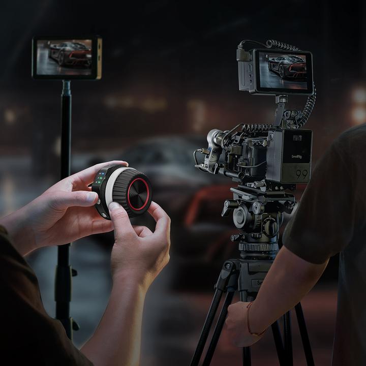 Immagine prodotto SmallRig Kit Follow Focus senza fili (Lite) (Seguire la messa a fuoco)