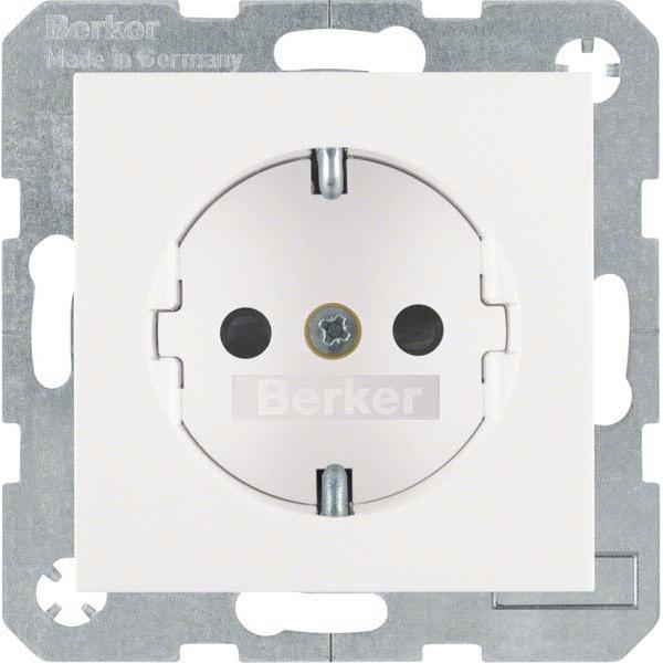 Berker, Steckdose, Schuko-Steckdose